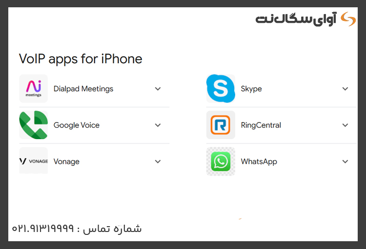 بهترین نرم افزارهای VoIP برای iOS